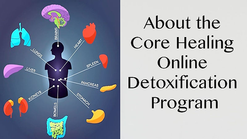 About the Online Core Healing Detox Program